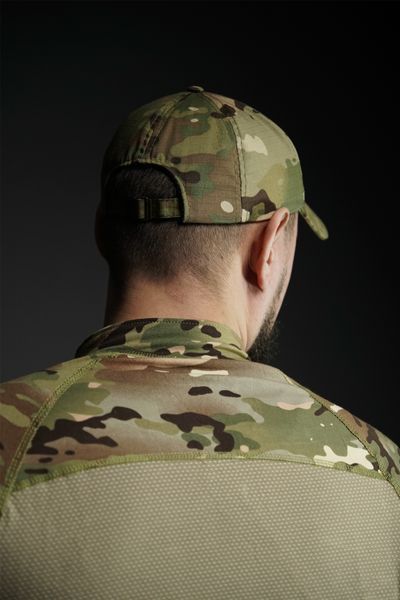 Тактична бойова сорочка UBACS Tactical Series Long Sleeve з посиленими рукавами та велкро-панелями 1387-3XL фото