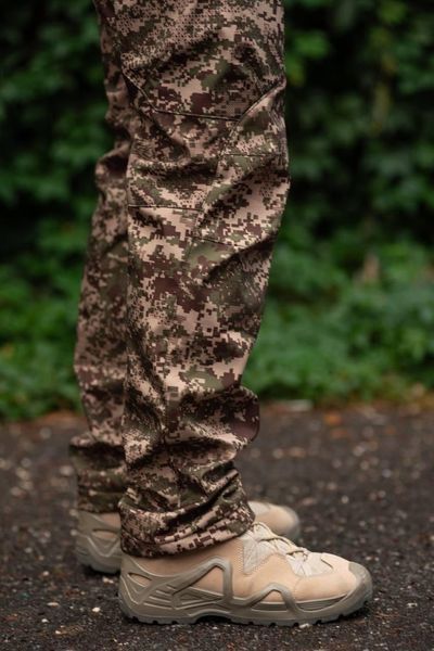 Утеплені Військові штани Soft Shell Military хижак 02613-4XL фото