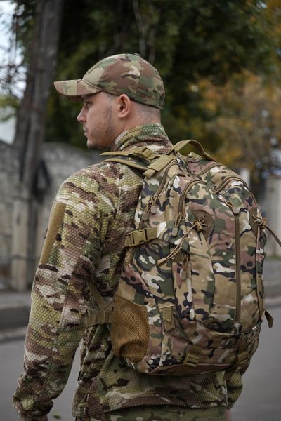 Рюкзак з водовідштовхувальним покриттям на 40л &mdash; Чорний SAB-Ч фото