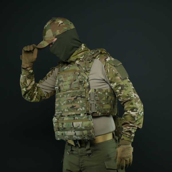 Захист живота Gen.2 з балістичним захистом 2 класу Militex Cordura original USA Мультикам 17032-2-К фото