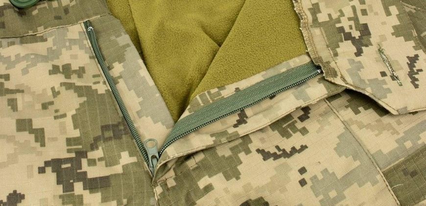Штани тактичні зимові на флісі Agressor Піксель 04233-58 фото