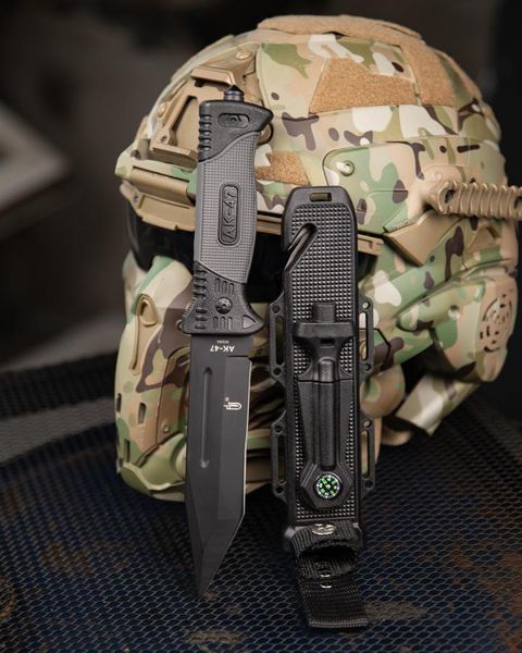 Ніж AK-47 grey/black tanta ВТ5557 97293 фото