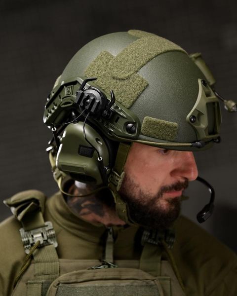 Балістичний шолом FAST Future Assault NIJ IIIA в зборі ВТ4668 96846 фото