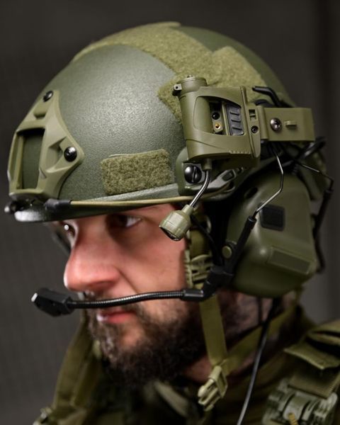 Балістичний шолом FAST Future Assault NIJ IIIA в зборі ВТ4668 96846 фото