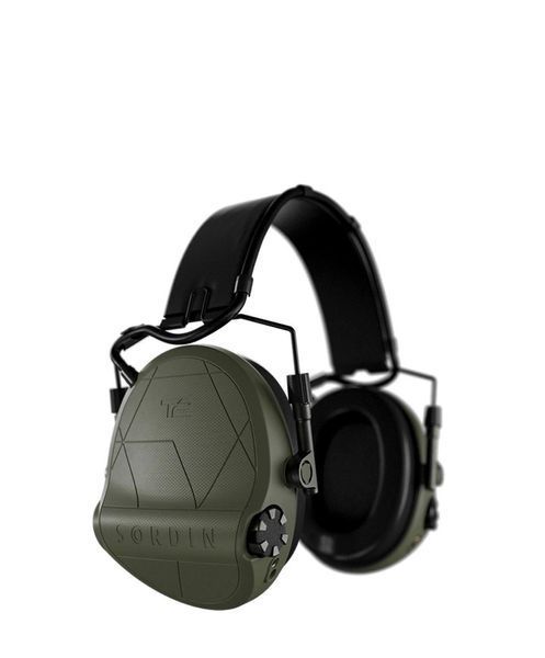 Активні навушники Sordin Supreme T2 Headband. Колір Оливковий 04585 фото
