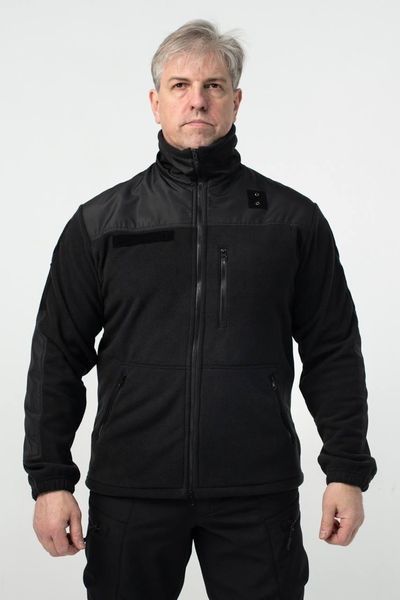 Флісова Кофта МІКРОФЛІС чорна Military 02591-60 фото