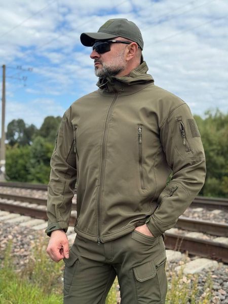 Куртка Soft Shell Tactical Series Олива 04491-4XL фото