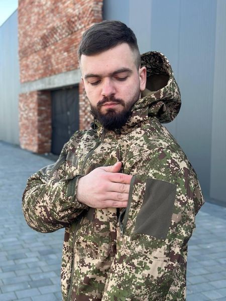 Куртка Soft Shell Хищник Military 05005-5XL фото