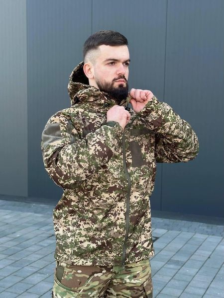 Куртка Soft Shell Хищник Military 05005-5XL фото
