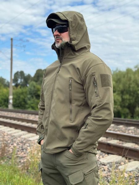 Куртка Soft Shell Tactical Series Олива 04491-4XL фото