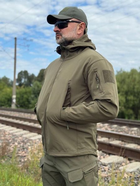 Куртка Soft Shell Tactical Series Олива 04491-4XL фото