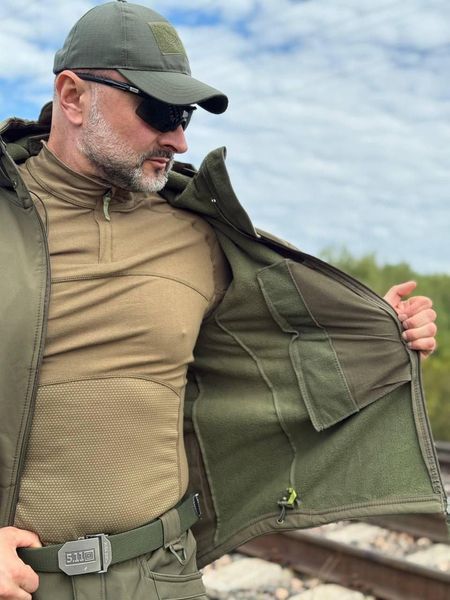 Куртка Soft Shell Tactical Series Олива 04491-4XL фото