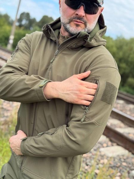 Куртка Soft Shell Tactical Series Олива 04491-4XL фото