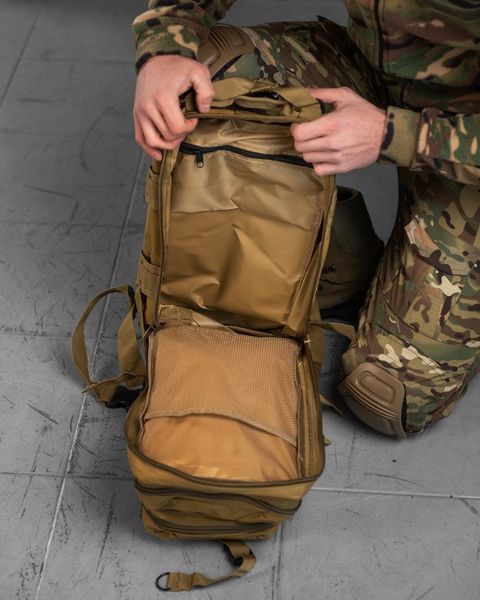 Штурмовой тактический рюкзак 25л indestructible кайот РГ6262 16879 фото