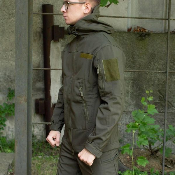 Куртка Soft Shell Олива Софтшелл Демісезон 01513-4XL фото
