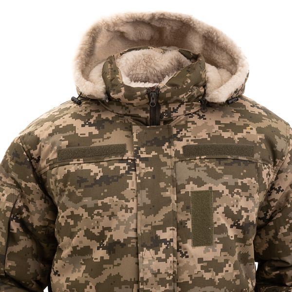 Зимова куртка бушлат Grifon Ukrainian Tactical FUR піксель саржа  01222276 фото