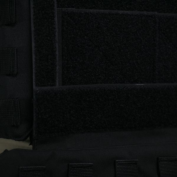 Захист попереку Kiborg Чорний Мультикам з балістичним пакетом Militex 1 клас захисту GEN.2 17049 фото