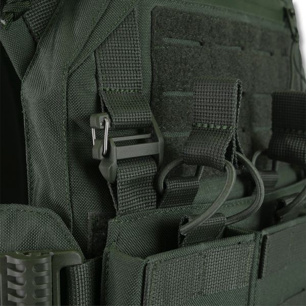 Комплект плитоноска Kiborg GU Gen.2 + 6 підсумків Хакі 55000 фото