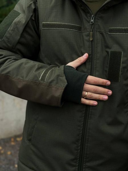 Зимова куртка Omni Heat CORDURA 1000D Посилена до -30 олива 02058-58 фото
