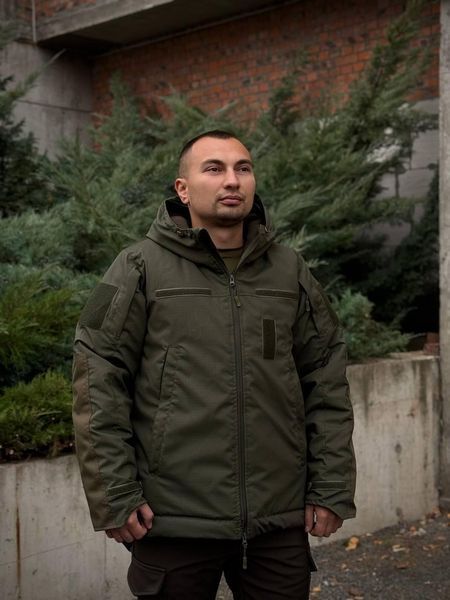 Зимова куртка Omni Heat CORDURA 1000D Посилена до -30 олива 02058-58 фото
