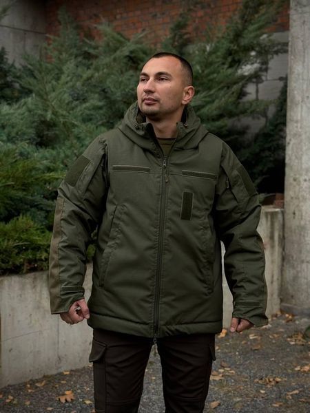 Зимова куртка Omni Heat CORDURA 1000D Посилена до -30 олива 02058-58 фото