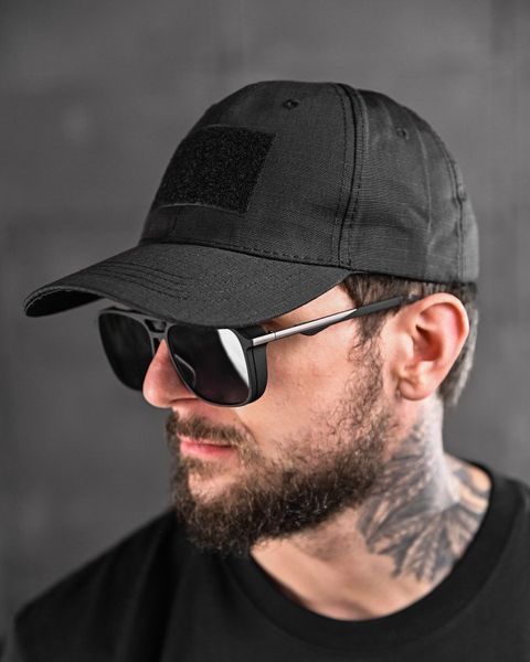 Городские солнезащитные очки minotavr total black ДЛ7027 92186 фото