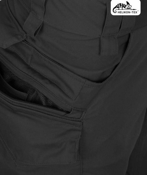 Штани тактичні демісезонні Helikon-Tex Pilgrim Pants DuraCanvas, Black 04418-W42/L34 фото