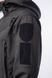 Куртка жіноча Soft Shell Black Military Чорна на флісовій підкладці 04097-L фото 4