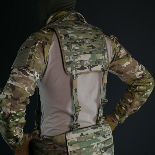 Лямки для ремінно-плечової системи (РПС) Militex | Cordura 1000D | мультикам 0806-0101-00 фото
