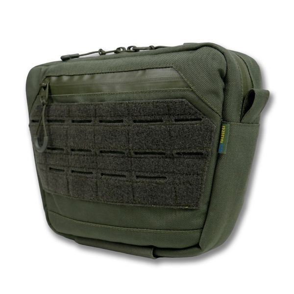 Сумка-напашник XL с баллистическим пакетом 1 класс защиты Kiborg GU Сordura Khaki 82003 фото