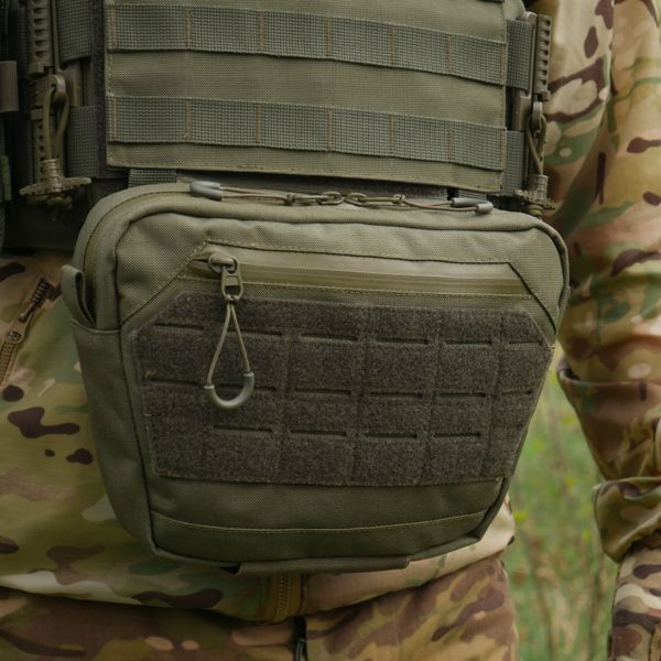 Сумка-напашник XL с баллистическим пакетом 1 класс защиты Kiborg GU Сordura Khaki 82003 фото
