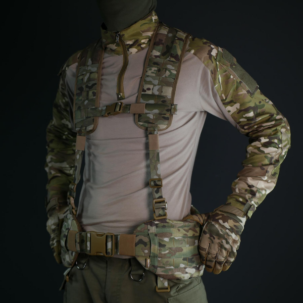 Лямки для ремінно-плечової системи (РПС) Militex | Cordura 1000D | мультикам 0806-0101-00 фото