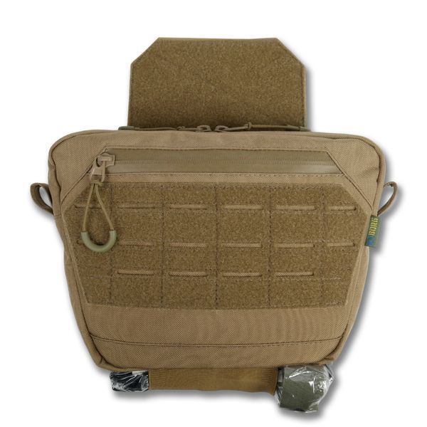 Сумка-напашник XL с баллистическим пакетом 1 класс защиты Kiborg GU Сordura Coyote 82004 фото