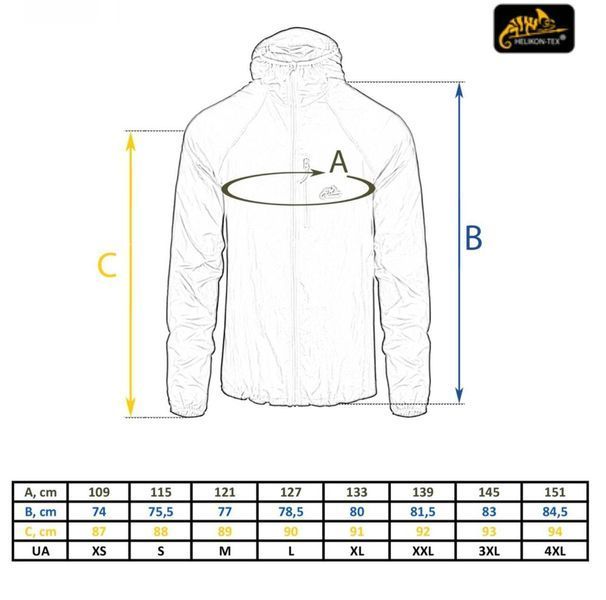 Куртка легка Helikon-Tex Tramontane Wind Jacket Black 01850-3XL фото