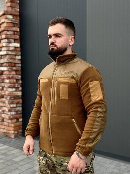 Флісова кофта койот military 00721-60 фото