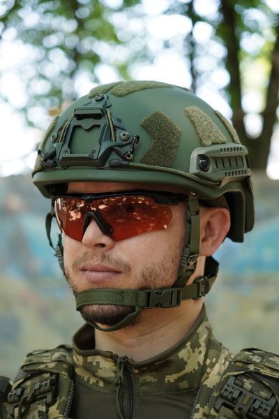 Баллистический шлем Олива (XL) FAST PE GEN III AGGRESSIVE 7149-XL фото