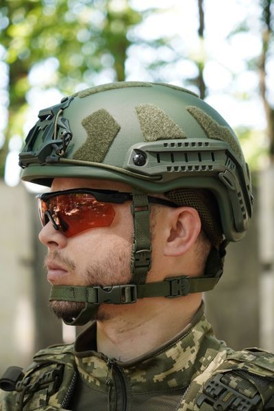 Баллистический шлем Олива (L) FAST PE GEN III AGGRESSIVE 7149-L фото