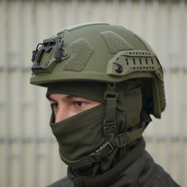 Балістичний шолом Олива (L) FAST PE GEN III AGGRESSIVE 7149-L фото