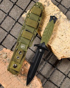 Ніж мисливський Microtech олива ВТ4696 97113 фото
