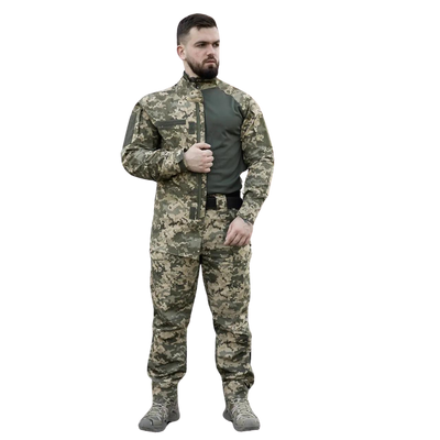 Військова тактична форма 3в1 SHARK (кітель+штани 7 кишень+сорочка убакс) піксель 01242653 фото