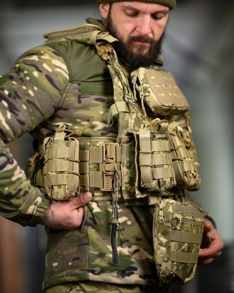 Плитоноска Single sword 4 точки скидання ВТ5335 95196 фото