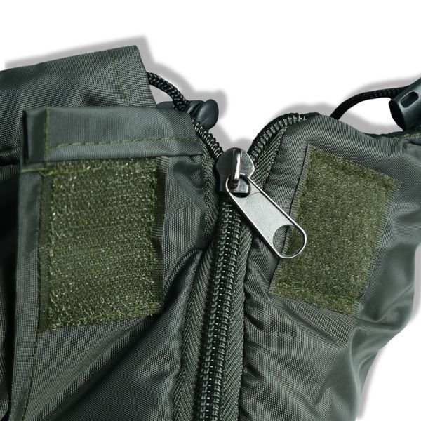 Зимовий спальний мішок Kiborg "Alfa Fleece" -20&deg;C олива (85x210) 1515 фото