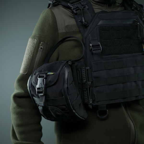 Підсумок-аптечка (швидкий скид) Kiborg GU Cordura Black 2201-0125-00 фото