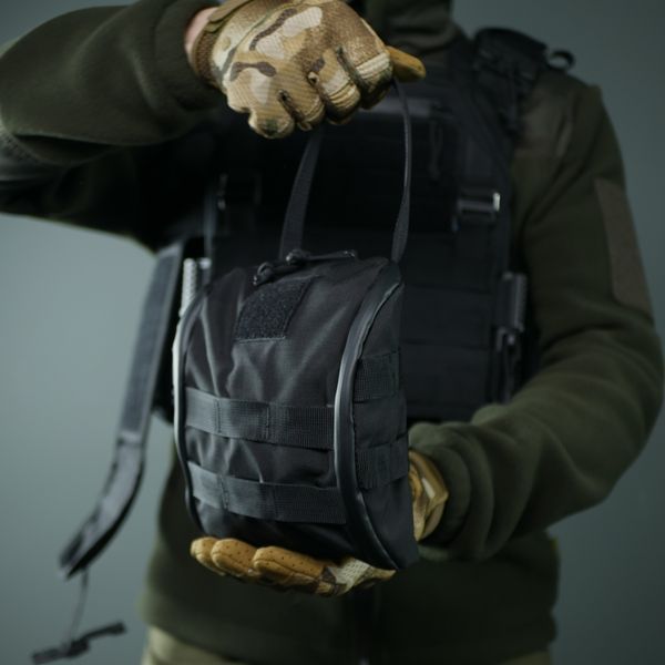 Підсумок-аптечка (швидкий скид) Kiborg GU Cordura Black 2201-0125-00 фото