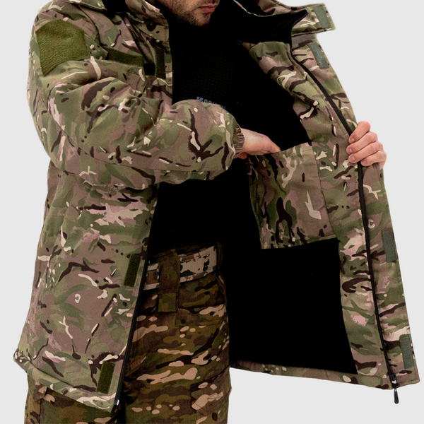 Зимова куртка бушлат Grifon МКГ-323 на флісі Мультикам 01224042 фото
