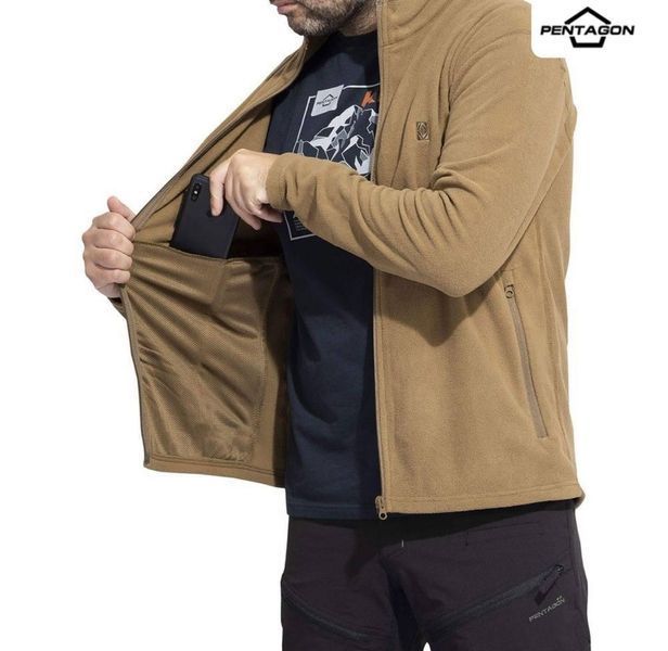 Флісова кофта Pentagon Tac Maven Elk Coyote 03904-4XL фото