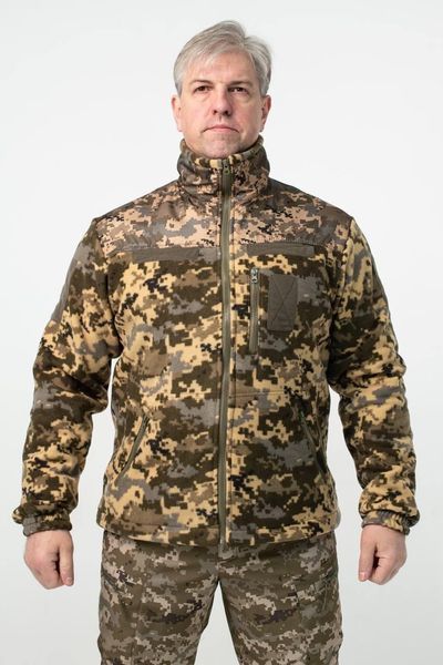 Флісова Кофта МІКРОФЛІС Піксель Military 02590-60 фото
