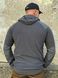 Кофта флісова *соти* *Han-Wild* Grid Fleece сіра 04960-3XL фото 5