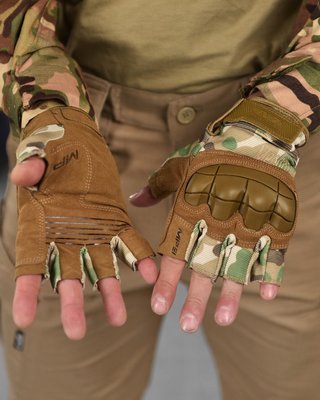 Тактичні рукавички mechanix m-pact 3. Мультикам ВТ6048 86999 фото