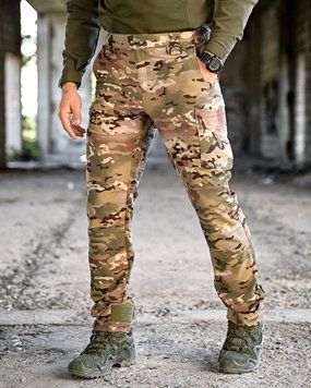 Еластичні тактичні брюки Patriot мультикам ПП7803 92996 фото